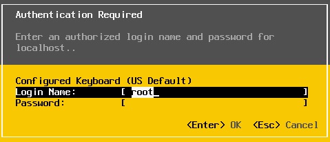 reset mật khẩu root trên esxi - 6