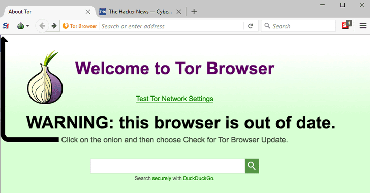 tor browser linux update