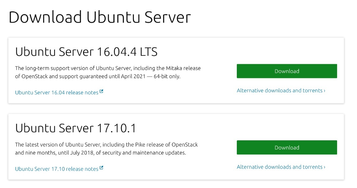 download ubuntu server iso
